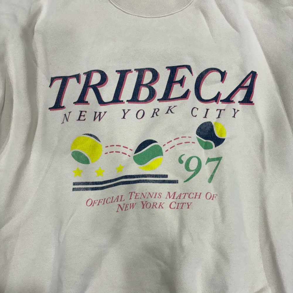 Abercrombie Oversized Tribeca Tennis Sweatshirt